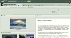 Desktop Screenshot of mattgranzphotography.deviantart.com