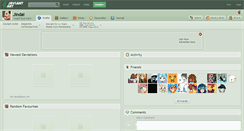 Desktop Screenshot of jindai.deviantart.com