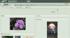 Desktop Screenshot of katrinaz.deviantart.com