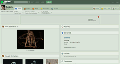 Desktop Screenshot of boshra.deviantart.com