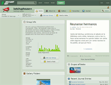 Tablet Screenshot of ketchuphouse.deviantart.com
