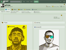 Tablet Screenshot of gofindas.deviantart.com