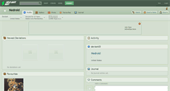 Desktop Screenshot of nedroid.deviantart.com
