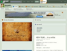 Tablet Screenshot of abunaim.deviantart.com