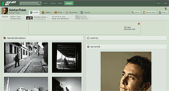 Desktop Screenshot of gokhantutak.deviantart.com