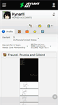 Mobile Screenshot of kynarii.deviantart.com