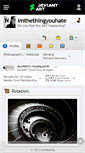 Mobile Screenshot of imthethingyouhate.deviantart.com