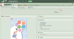 Desktop Screenshot of cooldesignvn.deviantart.com