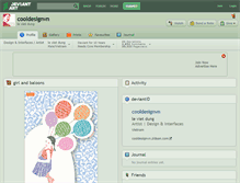 Tablet Screenshot of cooldesignvn.deviantart.com