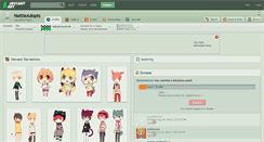 Desktop Screenshot of nattieadopts.deviantart.com