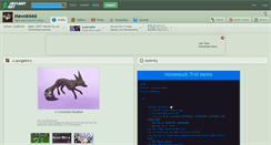 Desktop Screenshot of mawok666.deviantart.com