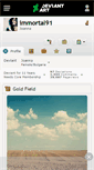 Mobile Screenshot of immortal91.deviantart.com
