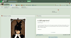 Desktop Screenshot of ironmitten.deviantart.com