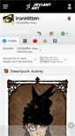 Mobile Screenshot of ironmitten.deviantart.com