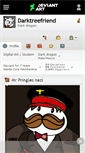 Mobile Screenshot of darktreefriend.deviantart.com