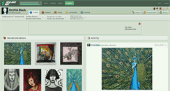 Desktop Screenshot of orchid-black.deviantart.com