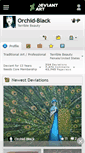 Mobile Screenshot of orchid-black.deviantart.com