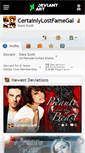 Mobile Screenshot of certainlylostfamegal.deviantart.com