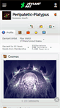 Mobile Screenshot of peripatetic-platypus.deviantart.com