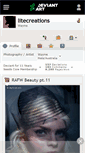 Mobile Screenshot of litecreations.deviantart.com