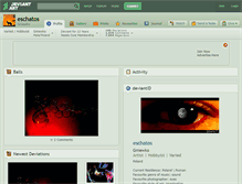 Tablet Screenshot of eschatos.deviantart.com