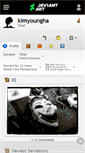 Mobile Screenshot of kimyoungha.deviantart.com