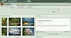 Desktop Screenshot of dtfrontman.deviantart.com