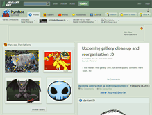 Tablet Screenshot of dyndase.deviantart.com