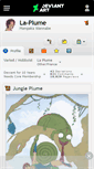 Mobile Screenshot of la-plume.deviantart.com