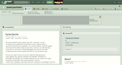 Desktop Screenshot of loosenyourheart.deviantart.com