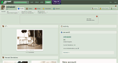 Desktop Screenshot of m0raleski.deviantart.com