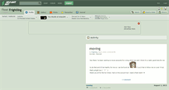 Desktop Screenshot of frightling.deviantart.com