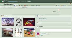 Desktop Screenshot of chocobodragon.deviantart.com