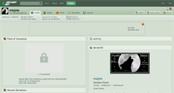 Desktop Screenshot of miajoie.deviantart.com