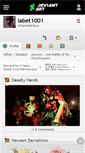 Mobile Screenshot of labet1001.deviantart.com
