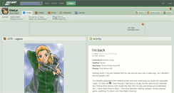 Desktop Screenshot of keele.deviantart.com