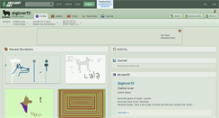 Desktop Screenshot of doglover55.deviantart.com