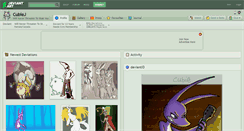 Desktop Screenshot of cubiej.deviantart.com