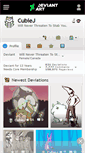 Mobile Screenshot of cubiej.deviantart.com