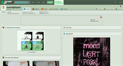 Desktop Screenshot of moonlightpearl.deviantart.com