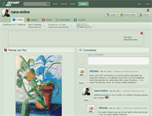 Tablet Screenshot of nano-online.deviantart.com