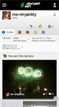 Mobile Screenshot of me-ninjakitty.deviantart.com