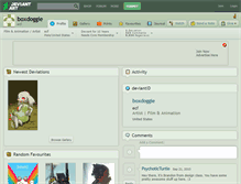 Tablet Screenshot of boxdoggie.deviantart.com