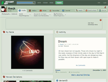 Tablet Screenshot of libaojk.deviantart.com