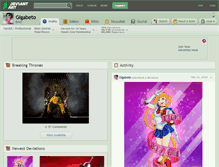 Tablet Screenshot of gigabeto.deviantart.com