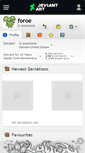 Mobile Screenshot of foroe.deviantart.com