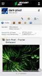 Mobile Screenshot of dark-pixel.deviantart.com