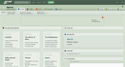 Desktop Screenshot of narvre.deviantart.com