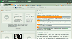 Desktop Screenshot of frenchsnack.deviantart.com