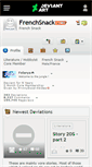 Mobile Screenshot of frenchsnack.deviantart.com